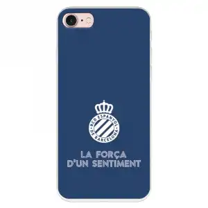 Funda Para Iphone 7 Del Rcd Espanyol Escudo Fondo Azul Escudo Fondo Azul - Licencia Oficial Rcd Espanyol