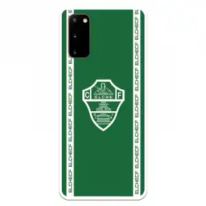 Funda para Samsung Galaxy S20 Licencia Oficial Elche CF Escudo Fondo Verde