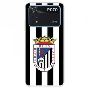 Funda Para Xiaomi Poco M4 Pro 4g Del Badajoz - Licencia Oficial Club Deportivo Badajoz