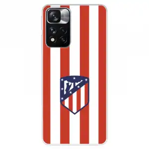 Funda Para Xiaomi Redmi Note 11 Del Atleti Escudo Rojiblanco - Licencia Oficial Atlético De Madrid