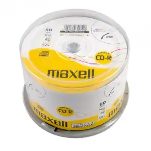 Maxell CD-R 52x 700mb 50 Uds