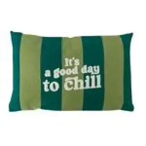 Mr Wonderful Cojín molón It's a good day to chill verde