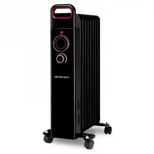Orbegozo RUN 2000 Radiador de Aceite 2000W Negro