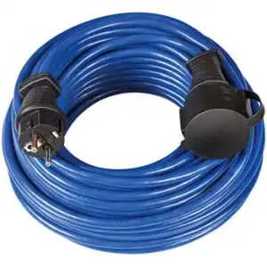 Prolongador Super Solid At-n05v3v3-f 3g1,5, 10 M, Azul Brennenstuhl