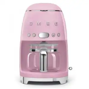 Smeg Cafetera Filtro Programable 10 Tazas 1050w Rosa - Dcf02pkeu