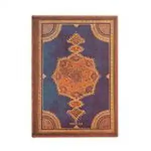 Agenda 2023/2024 Paperblanks Midi 13 meses semana vista horizontal Safavid Índigo