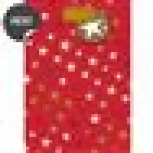 Bolsa de regalo Hallmark 175 mediana roja estrellas