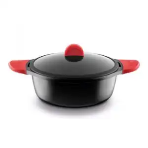 Castey F-io24 Cacerola 5 L Alrededor Negro