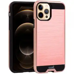 Cool Carcasa Aluminio Rosa para iPhone 12 Pro Max