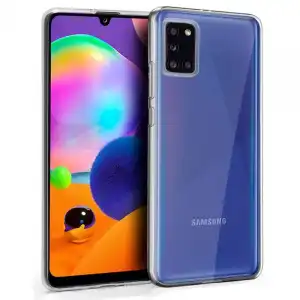 Cool Funda Silicona Transparente para Samsung Galaxy A31 A315