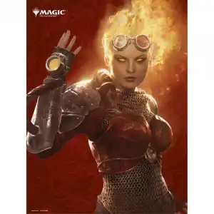 Erik Lámina Magic The Gathering Chandra 40x30cm
