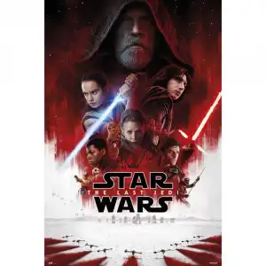Erik Maxi Póster Star Wars VIII One Sheet 91.5x61cm