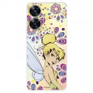 Funda Para Realme C55 Oficial De Disney Campanilla Flores - Peter Pan