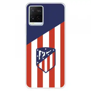 Funda Para Vivo Y21s Del Atleti Escudo Fondo Atletico - Licencia Oficial Atlético De Madrid