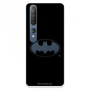 Funda Para Xiaomi Mi 10 Oficial De Dc Comics Batman Logo Transparente - Dc Comics
