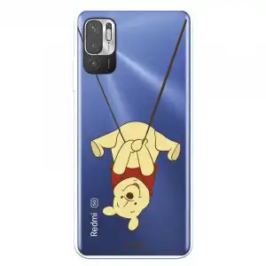 Funda para Xiaomi Redmi Note 10 5G Oficial de Disney Winnie Columpio - Winnie The Pooh