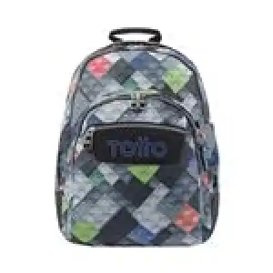 Mochila escolar Totto Crayoles Bloques