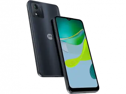 Móvil - Motorola E13, Cosmic Black, 128 GB, 8 GB RAM, 6.5" HD+, Unisoc T606, 5000 mAh, Android™ 13, NFC