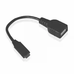 SBS TE0UCD90K Cable MicroUSB OTG Negro