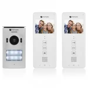 Smartwares DIC-22122 Intercomunicador con Vídeo Doble