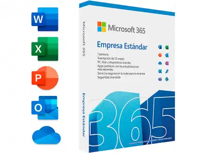 Software - Microsoft Office 365 Empresa Prem Retail Std 1 año (Formato Físico)