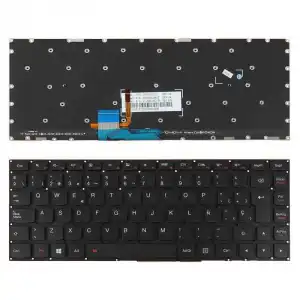 Teclado Retroiluminado Para Portátil Lenovo Yoga 2 13" Yoga 700-14isk Negro