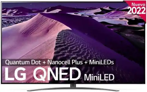 TV QNED 65" - LG 65QNED866QA, UHD 4K, Procesador Inteligente α7 Gen5 AI Processor Smart TV, DVB-T2 (H.265), Negro