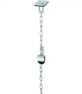 Abus 38334 - Mirilla (2200 Sb), Color Plateado