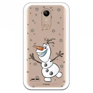 Funda Para Lg K11 Oficial De Disney Olaf Transparente - Frozen