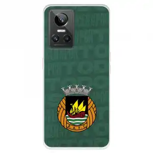 Funda Para Realme Gt Neo 3 Del Rio Ave Fc Escudo Fondo Verde - Licencia Oficial Rio Ave Fc