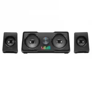 Mars Gaming MS22 Altavoces 2.2 RGB Flow con Subwoofer 35W Negro
