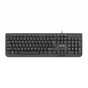 Natec Trout Teclado Teclado USB Negro Layout Portugués