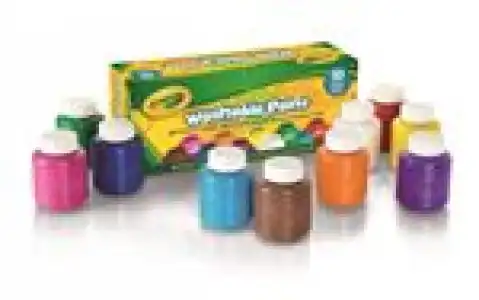 Set 10 Témperas Crayola Lavables Colores Surtidos