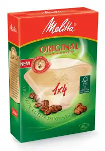 Filtros de café MELITTA Original 1x4 caja 80 unidades