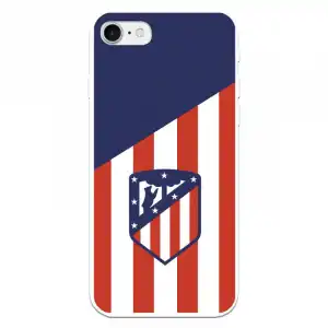 Funda del Atleti Escudo Fondo Atlético Licencia Oficial Atlético de Madrid para iPhone 8