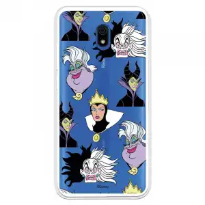 Funda Para Xiaomi Redmi 8a Oficial De Disney Villanas Patrón - Villanas Disney