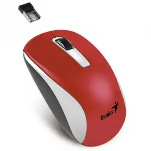 Genius NX-7010 Ratón Inalámbrico 1600 DPI Rojo