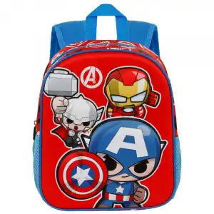 Karactermania Mochila Escolar Pequeña 3D Los Vengadores Impact