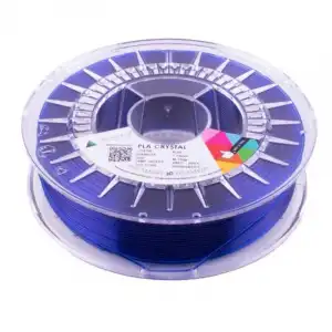 Smartfil PLA Crystal Filamento 3D Translúcido 1.75Mm 750g Crystal Blue