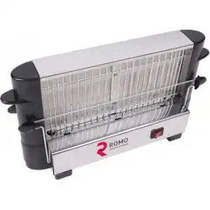 Tostador Vértical 750w Hasta 4 Rebanadas. Botón Encendido/apagado, Rejilla Acero Inoxidable. 2 Pinzas Mango De Tacto Frío