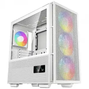 DeepCool CH560 Digital ARGB Mid Tower Cristal Templado USB 3.2 Blanca