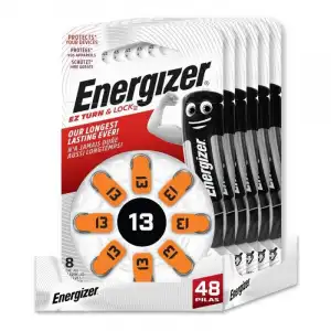 Energizer 13 Pack de 48 Pilas para Audífonos
