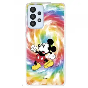 Funda Para Samsung Galaxy A33 5g Oficial De Disney Mickey Mickey Tye Die - Clásicos Disney