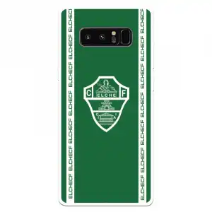 Funda Para Samsung Galaxy Note8 Del Elche Cf Escudo Fondo Verde Escudo Fondo Verde - Licencia Oficial Elche Cf