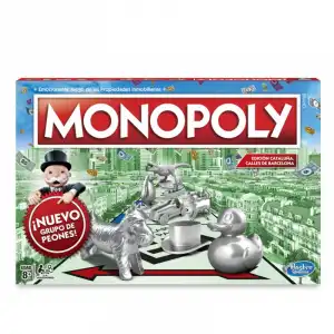 Hasbro Original Monopoly Edición Cataluña Juego de Mesa