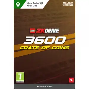 LEGO 2K Drive: 3600 Crate of Coins Xbox Series X/S y Xbox One Descarga Digital