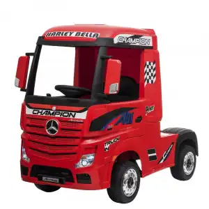 Mercedes Benz Camión Eléctrico Infantil Mercedes Actros 12V Rojo