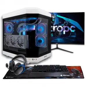 NitroPC Pack Platinum Plus AMD Ryzen 9 7900X/32GB/2TB + 1TB SSD/RTX 3060 + Monitor 27" FullHD 165Hz Curvo