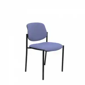Piqueras y Crespo Villalgordo Silla Fija Bali Azul Claro Chasis Negro