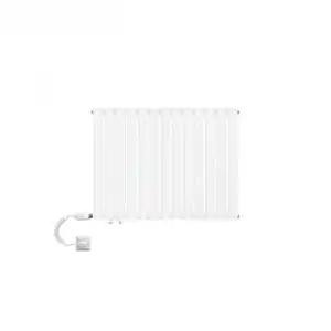 Radiador 780 X 600 Mm Blanco De Panel Doble Capa Para Baño Ml-design